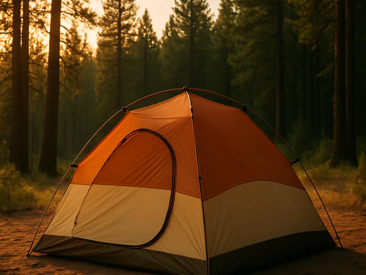 The Weekend Camper — illustrative scene